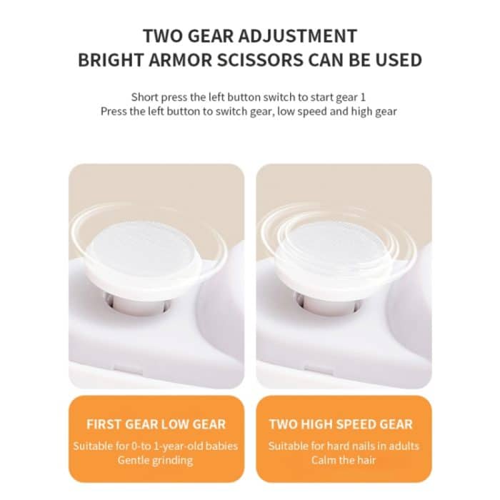 CH-705 2-in-1 Multifunktions-Nagelschleifer mit Licht Kinder-Einklemmschutz-Nagelknipser – Bild 4