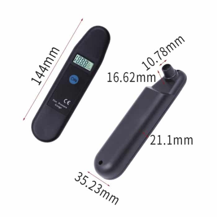 Hochpräzises Autoreifendruckmessgerät mit digitaler Anzeige, VT800 – Bild 3