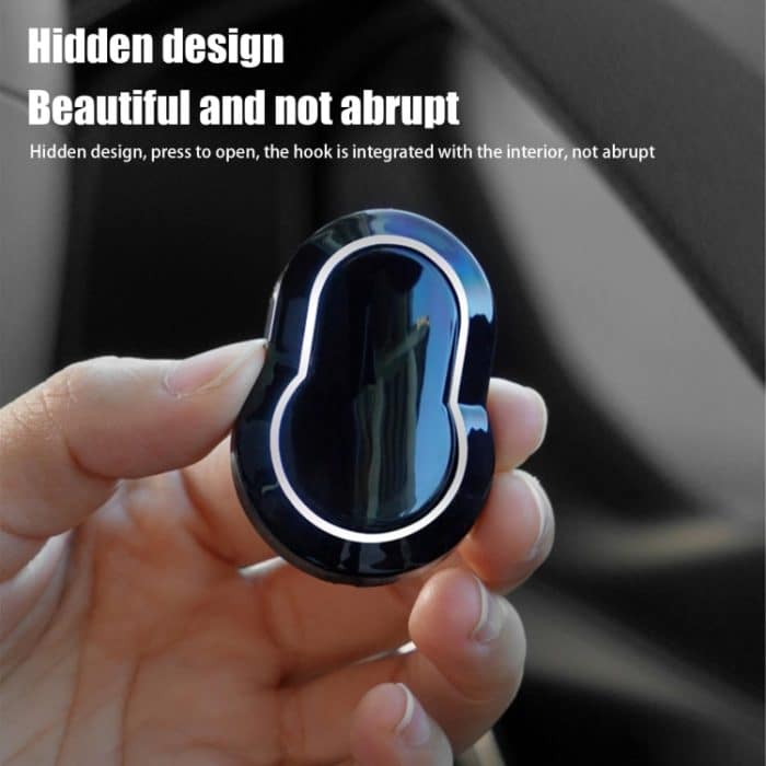 Multifunktionaler Haken für die Autositzlehne, Electroplated Black, Electroplated Red, Carbon Fiber, Classic Black, Classic Red – Bild 3