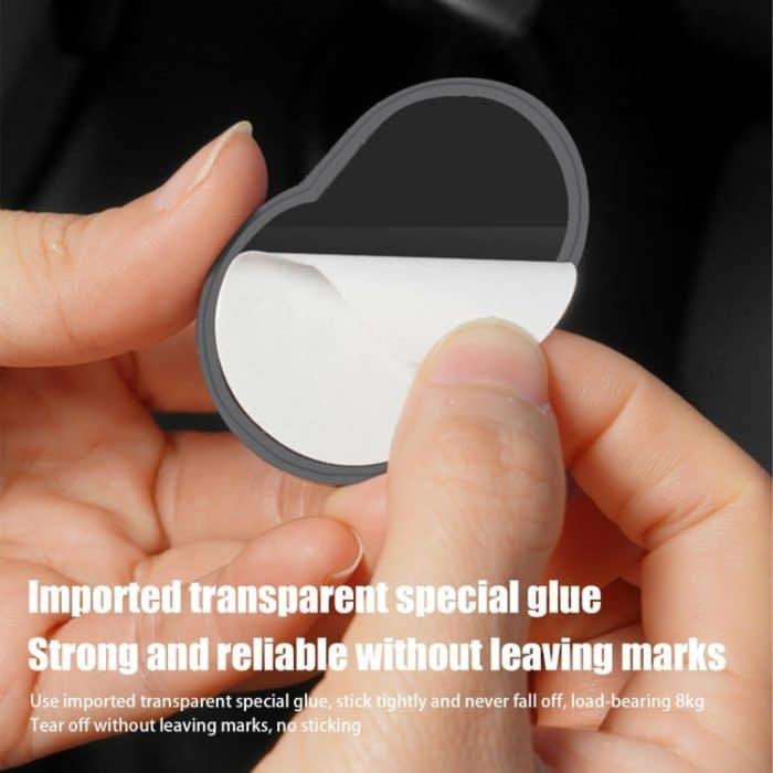 Multifunktionaler Haken für die Autositzlehne, Electroplated Black, Electroplated Red, Carbon Fiber, Classic Black, Classic Red – Bild 4