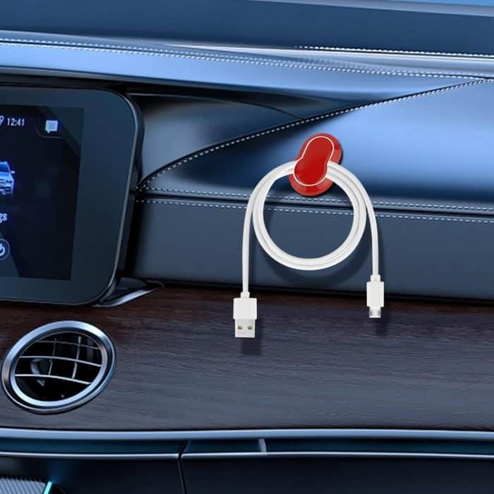 Multifunktionaler Haken für die Autositzlehne, Electroplated Black, Electroplated Red, Carbon Fiber, Classic Black, Classic Red – Bild 9