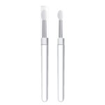 Nail Art Silikon-Applikator-Sticks Mehrzweck-Tupfer-Glitzer-Lidschatten-Pinsel zum Auftragen von Maniküre-Werkzeug, 2pcs