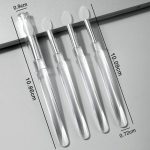 Nail Art Silikon-Applikator-Sticks Mehrzweck-Tupfer-Glitzer-Lidschatten-Pinsel zum Auftragen von Maniküre-Werkzeug, 2pcs – Bild 3