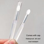 Nail Art Silikon-Applikator-Sticks Mehrzweck-Tupfer-Glitzer-Lidschatten-Pinsel zum Auftragen von Maniküre-Werkzeug, 2pcs – Bild 8