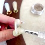 Nail Art Silikon-Applikator-Sticks Mehrzweck-Tupfer-Glitzer-Lidschatten-Pinsel zum Auftragen von Maniküre-Werkzeug, 2pcs – Bild 10