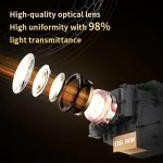 TS-6 Android 11 WiFi6 4K Mini-Projektor mit verstecktem Lift und Gimbal, US Plug, EU Plug, UK Plug, AU Plug – Bild 11