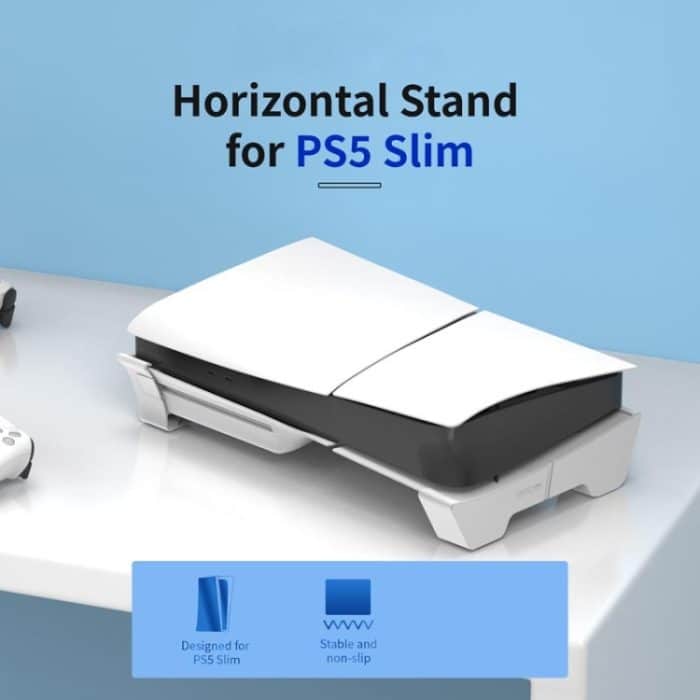 Für PS5 Slim STARTRC GAMES Basis Horizontale Platzierung Halterung Spielkonsole Horizontale Feste Kühlbasis – Bild 2