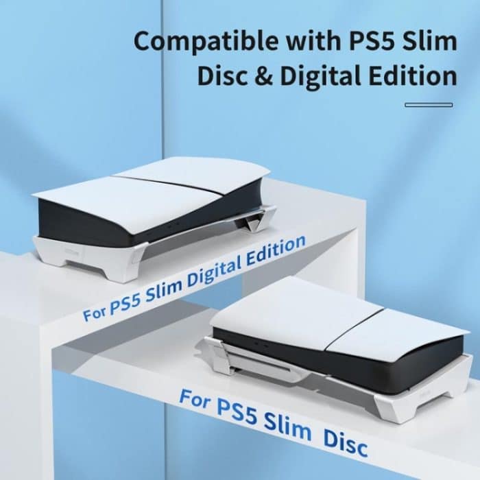 Für PS5 Slim STARTRC GAMES Basis Horizontale Platzierung Halterung Spielkonsole Horizontale Feste Kühlbasis – Bild 3
