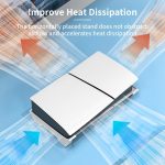 Für PS5 Slim STARTRC GAMES Basis Horizontale Platzierung Halterung Spielkonsole Horizontale Feste Kühlbasis – Bild 4