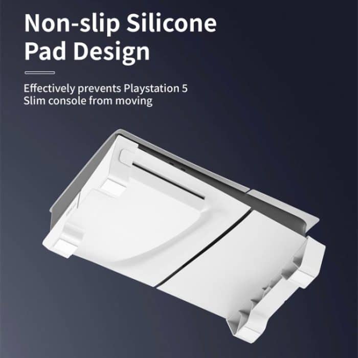 Für PS5 Slim STARTRC GAMES Basis Horizontale Platzierung Halterung Spielkonsole Horizontale Feste Kühlbasis – Bild 6