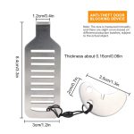 Selbstverteidigungs-Anti-Diebstahl-Anti-Lock-Türblocker für Frauen, Stainless Steel – Bild 2