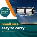 SVBONY SV137 1,25 Zoll 3-fache Lupe, Nicht-M42-Schraubenversion ohne T-Port – Bild 2