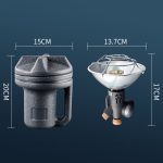 Outdoor Camping Heizung Mini Tragbare Gas Heizung Brenner Angeln Gas Kamin – Bild 3