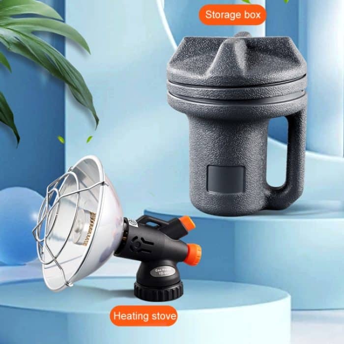 Outdoor Camping Heizung Mini Tragbare Gas Heizung Brenner Angeln Gas Kamin – Bild 4