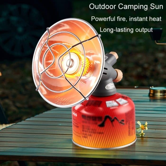 Outdoor Camping Heizung Mini Tragbare Gas Heizung Brenner Angeln Gas Kamin – Bild 7