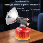 Outdoor Camping Heizung Mini Tragbare Gas Heizung Brenner Angeln Gas Kamin – Bild 8