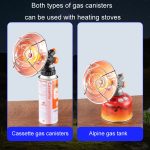 Outdoor Camping Heizung Mini Tragbare Gas Heizung Brenner Angeln Gas Kamin – Bild 10