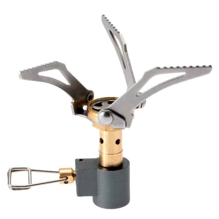 Mini Outdoor Campingkocher Klappofen Survival Gear Tragbarer Picknick-Gasherd – Bild 1