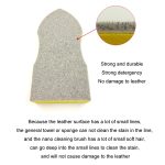 Reinigungsbürste für die Lederinnenausstattung von Autositzen – Bild 3