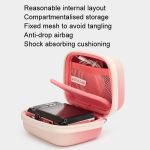 Cwatcun H45 Mini-Aufbewahrungstasche, kleine Microslice-Digitalkameratasche, PU-wasserdichte Hartschalentasche – Bild 7