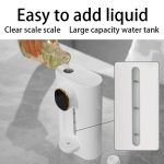 540 ml automatischer Mundwasserspender, 3 Stufen, quantitativ, mit 2 magnetischen Bechern, S7 White, S7 Black – Bild 7