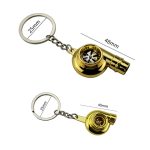 Auto Tuning Zubehör Turbo Schlüsselanhänger Deko Anhänger, Large Black, Large Gold, Large Bronze, Small Black, Small Gold, Small Green Antique – Bild 5