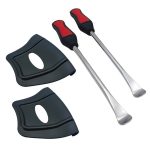 Motorradreifen Demontage und Montage Felgenschutz + Brechstange