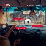 4K High-Definition-Nachtsicht mit Überwachungs-Fahrtenrekorder, Front And Rear, Single Front – Bild 8