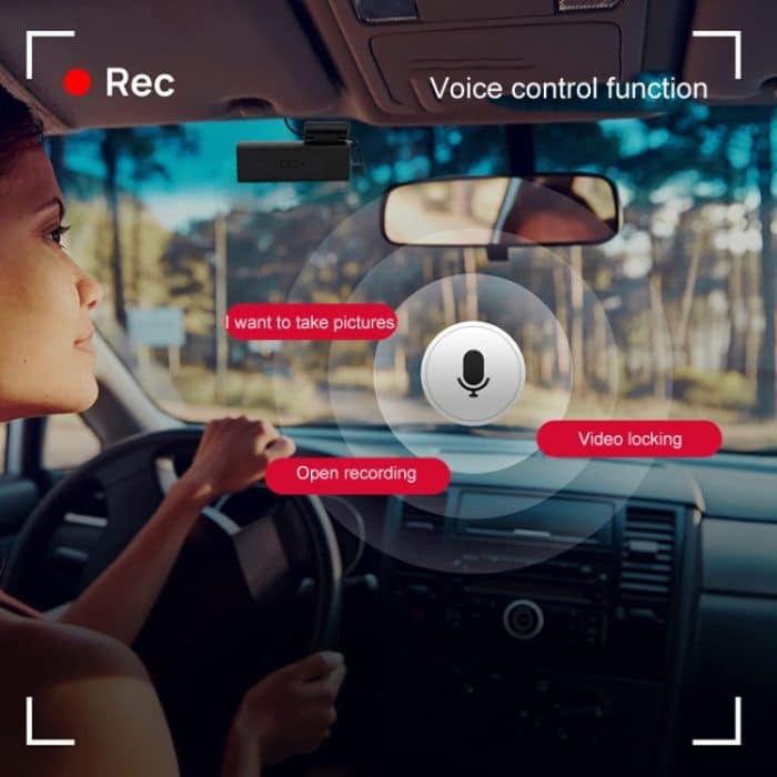 4K High-Definition-Nachtsicht mit Überwachungs-Fahrtenrekorder, Front And Rear, Single Front – Bild 8