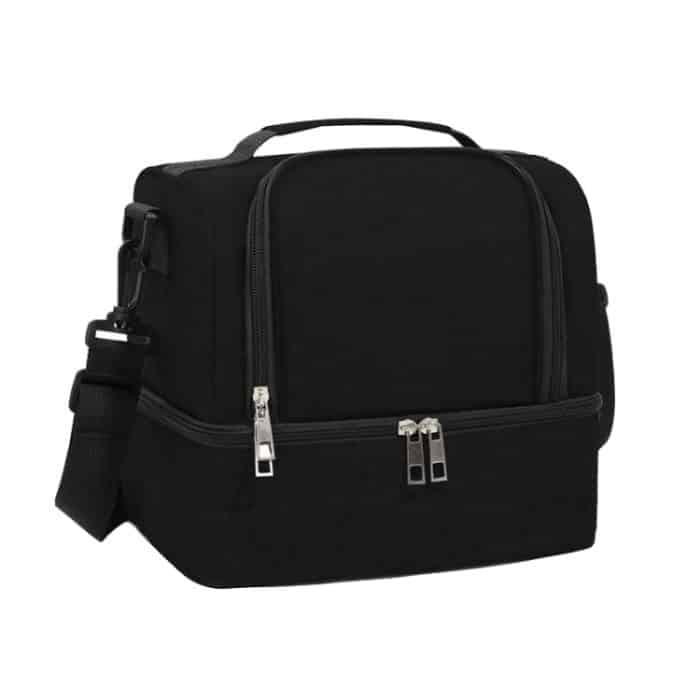 Doppellagige Outdoor-Frischkühltasche Mama-Flaschentasche Tragbare isolierte Lunchtasche – Bild 1