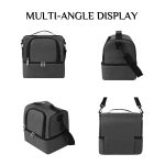 Doppellagige Outdoor-Frischkühltasche Mama-Flaschentasche Tragbare isolierte Lunchtasche – Bild 4