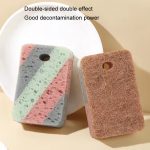 Küchenreinigungsschwamm, Wischlappen, Geschirrtuch, 10.5 x 6.7 x 2.5cm – Bild 3