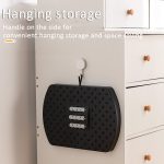 Mini Halbkreisförmige 180 Grad Schaukel Fußhocker Massage Fußstütze Mit Griff, Semicircular Black – Bild 4