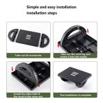 Fußstütze fürs Büro, Fußhocker, Tritthocker für unter den Schreibtisch – Bild 9