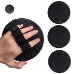 Badepeelings - Peeling für abgestorbene Hautzellen - rundes Badetuch, 3pcs Rough Texture Finger Model