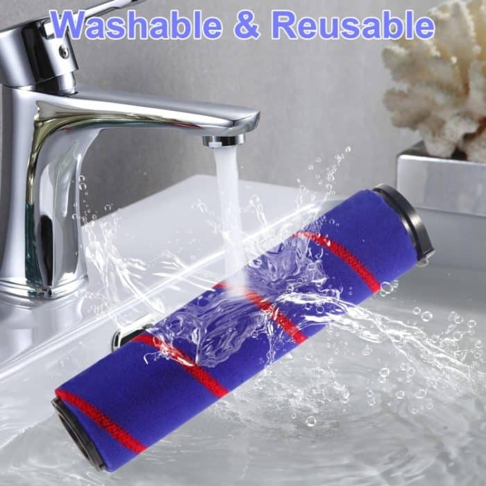 Weicher Saugkopf aus Samt mit Staubanzeigelicht für die gesamte Reichweite, For Dyson V7 V8 V10 V11 V15, For Dyson V6, For Dyson V12 Slim / V10 Slim – Bild 3