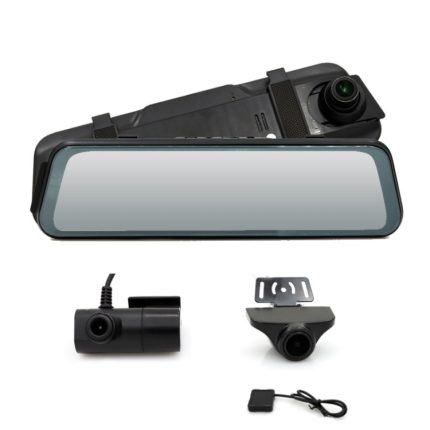 Auto HD WIFI vernetzter Dreifachkamera-Fahrtenrekorder, With GPS, WIFI Interconnection, With Right Blind Spot System