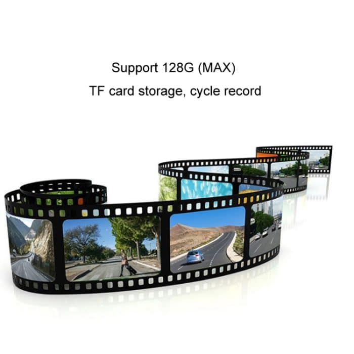 Auto HD WIFI vernetzter Dreifachkamera-Fahrtenrekorder, With GPS, WIFI Interconnection, With Right Blind Spot System – Bild 5