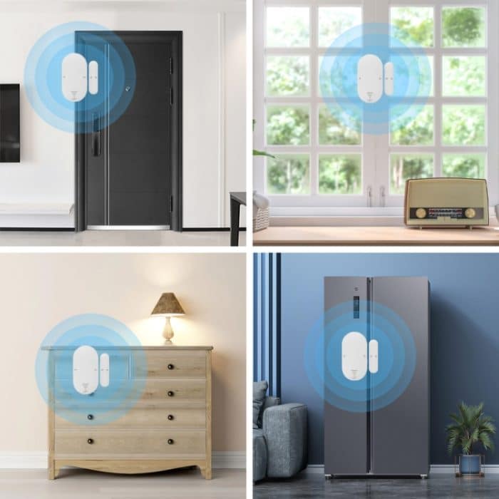 Multifunktionaler, hochdezibelstarker Tür-/Fensteralarm gegen Diebstahl für Zuhause – Bild 9