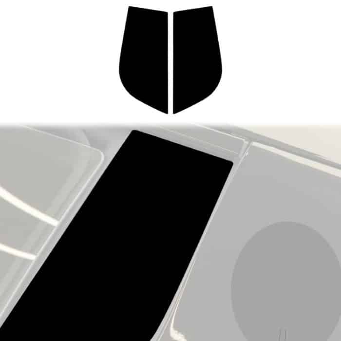 Für Maserati MC20 2 Stück/Set Universal-B-Säulen-Dekorationsaufkleber für Links- und Rechtsfahrten – Bild 2