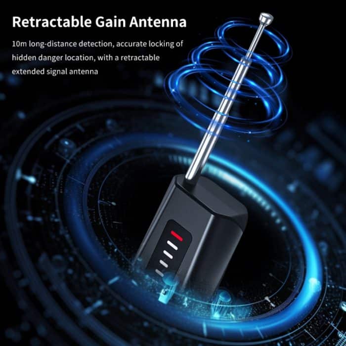 Versteckter Kamera-Detektor GPS-Tracker-Detektor 5 Stufen Empfindlichkeit einstellbar – Bild 11