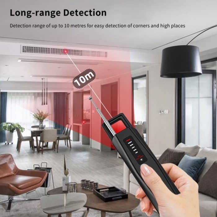 Versteckter Kamera-Detektor GPS-Tracker-Detektor 5 Stufen Empfindlichkeit einstellbar – Bild 7