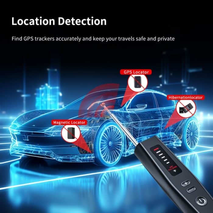 Versteckter Kamera-Detektor GPS-Tracker-Detektor 5 Stufen Empfindlichkeit einstellbar – Bild 9