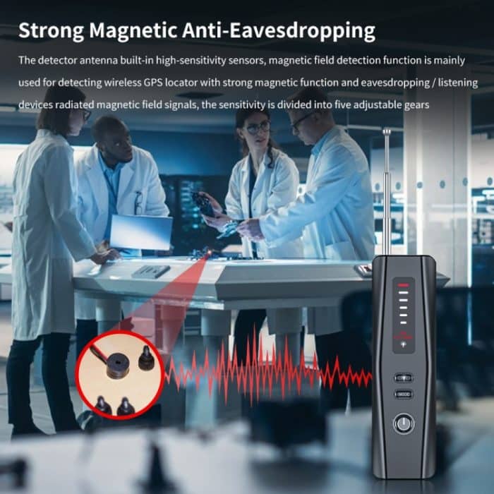 Versteckter Kamera-Detektor GPS-Tracker-Detektor 5 Stufen Empfindlichkeit einstellbar – Bild 10