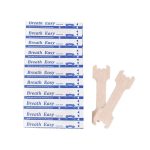 66 x 19 mm große Nasenstreifen zur Verbesserung des Schlafs, zur Verringerung des Schnarchens und zur Linderung einer verstopften Nase., 10pcs /Pack, 30pcs /Pack, 50pcs /Pack, 120pcs /Pack – Bild 3