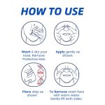 66 x 19 mm große Nasenstreifen zur Verbesserung des Schlafs, zur Verringerung des Schnarchens und zur Linderung einer verstopften Nase., 10pcs /Pack, 30pcs /Pack, 50pcs /Pack, 120pcs /Pack – Bild 6