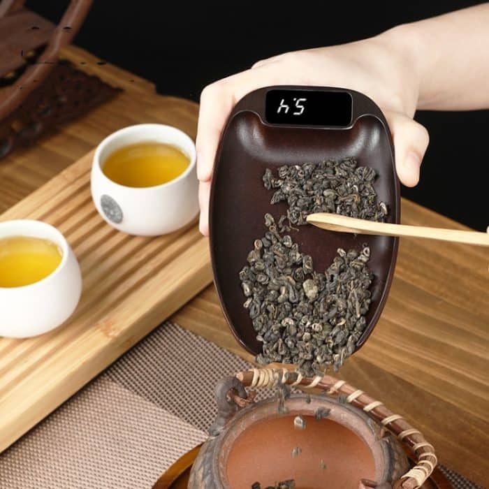 100g/0,1g Holz Elektronische Tee Kaffee Skala Küche Bar Waage – Bild 3