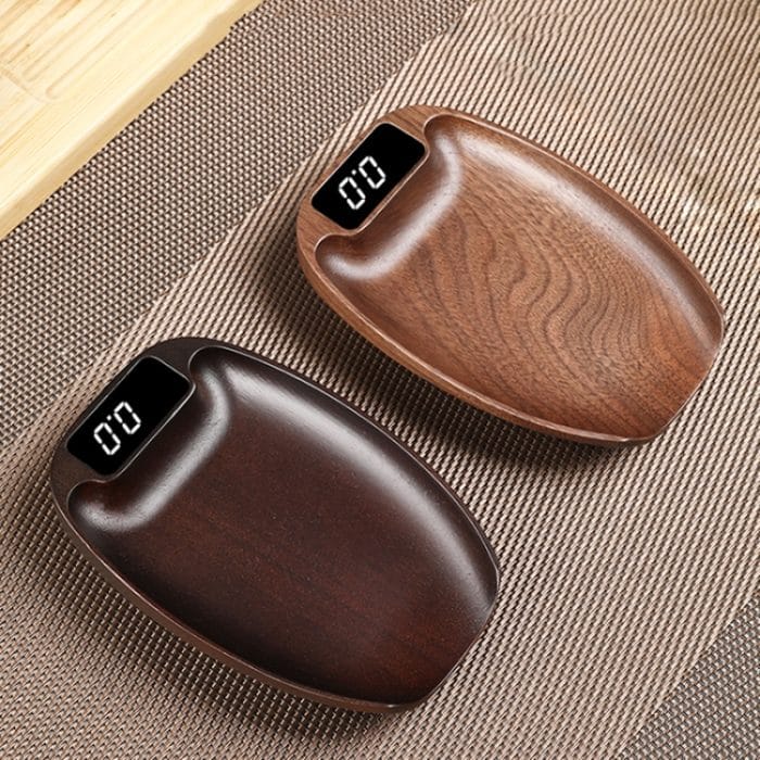 100g/0,1g Holz Elektronische Tee Kaffee Skala Küche Bar Waage – Bild 4