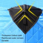 Winter Warmes Winddichtes Angelzelt Verdicktes Campingzelt, 1.45x1.45x1.6m Single – Bild 4