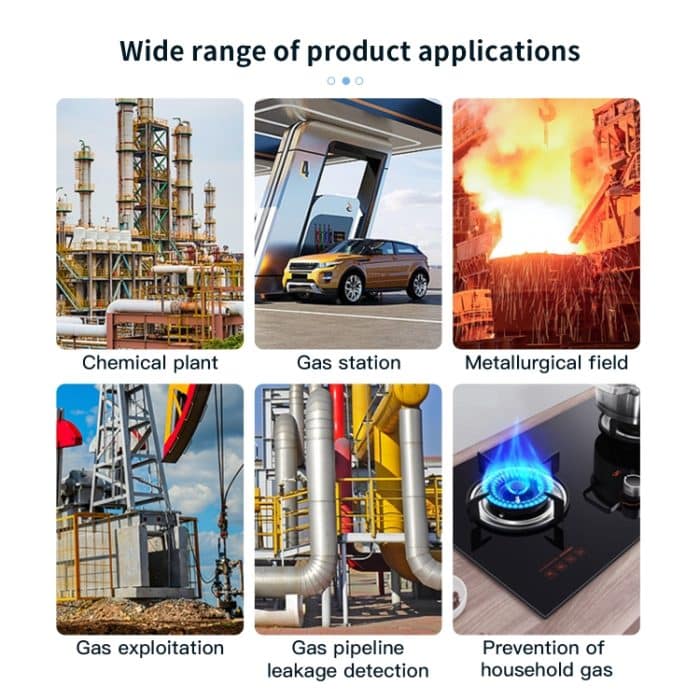 Tragbarer Lecksucher für brennbares Gas und Methan – Bild 15